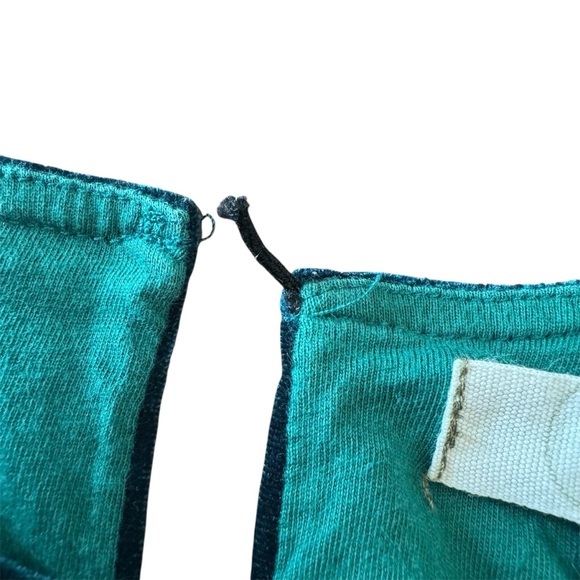 Peek Girls Velvet Holiday Dress Green Drop Waist Long Sleeve Size 4-5 - Picture 8 of 8